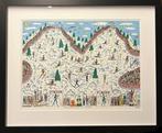 James Rizzi (1950-2011) - Mountains of Fun, original