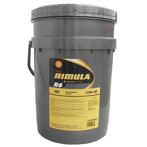 Shell Rimula R6 MS 10W40 20 Liter, Autos : Divers, Produits d'entretien, Enlèvement ou Envoi