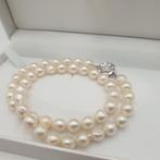 Sans Prix de Réserve - Collier Argent - Perle dAkoya 8 mm, Handtassen en Accessoires, Nieuw