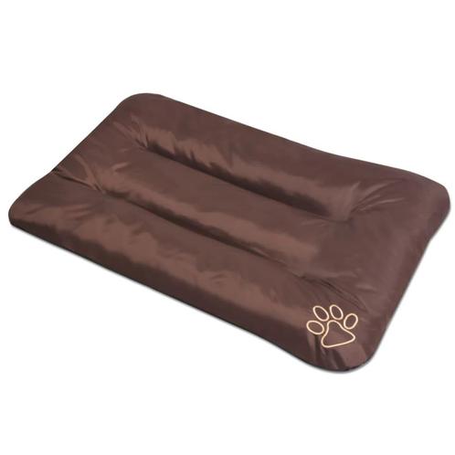 vidaXL Hondenmatras maat XL bruin, Dieren en Toebehoren, Honden-accessoires, Nieuw, Verzenden