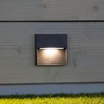 Wandverlichting modern Wandspot LED Shadow square buitenlamp, Verzenden