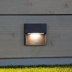 Wandverlichting modern Wandspot LED Shadow square buitenlamp, Tuin en Terras, Verzenden, Nieuw
