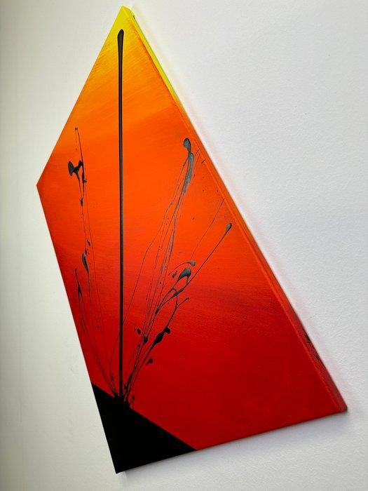 Santicri - Axis, Pressure, Antiquités & Art, Art | Peinture | Moderne