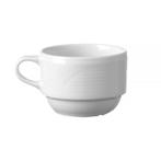 Koffiekopjes | SATURN | Porselein | Wit | 17cl | 12 Stuks |, Verzenden, Nieuw in verpakking