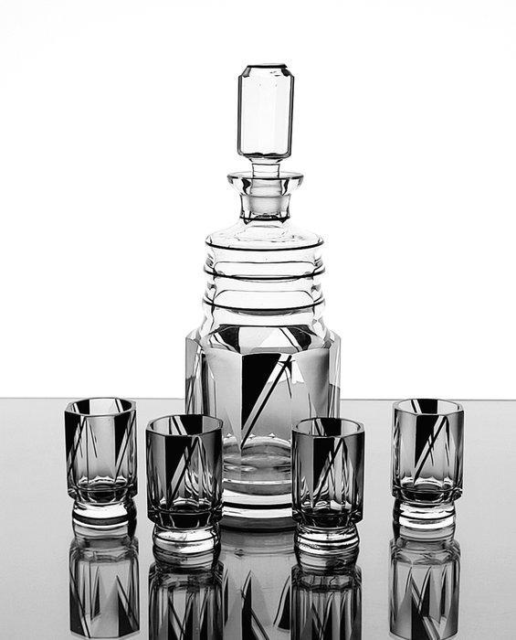 Karl Palda - Service à liqueur - Verre, Antiek en Kunst, Kunst | Designobjecten