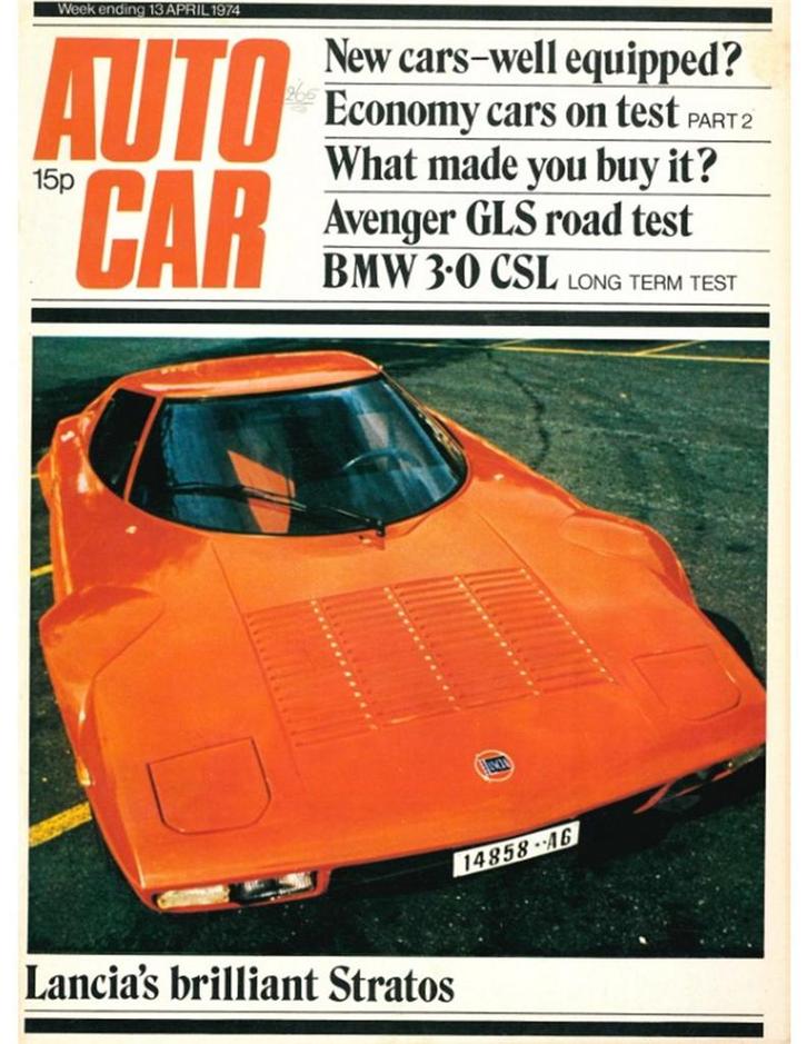 1974 AUTOCAR MAGAZINE 4043 ENGELS, Livres, Autos | Brochures & Magazines, Enlèvement ou Envoi