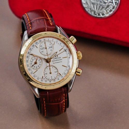 Omega - Speedmaster Chronograph Reduced Triple Date, Handtassen en Accessoires, Horloges | Heren
