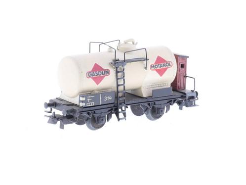 Schaal H0 Märklin 314 G 2-as Ketelwagen Gasolin van de..., Hobby en Vrije tijd, Modeltreinen | H0, Gelijkstroom, Analoog, Gebruikt