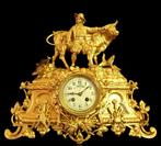 Cartel klok - 19th Century, France Allegory of Agriculture, Antiquités & Art, Antiquités | Horloges