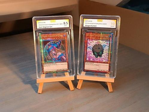Konami - 2 Card - Dark Magician Girl and Winged Kuriboh, Verzamelen, Overige Verzamelen