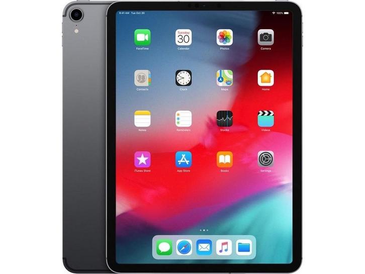 Apple iPad Pro 11 (2018) - WiFi + Cellular - 256GB - Grijs, Computers en Software, Apple iPads, Zo goed als nieuw, Verzenden