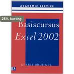 Basiscursus Excel 2002 9789039518366 G. Bruijnes, Boeken, Informatica en Computer, Verzenden, Gelezen, G. Bruijnes