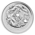 Australië. 2 Dollars 2012 Year of the Dragon, 2 Oz (.999), Postzegels en Munten, Munten | Europa | Niet-Euromunten