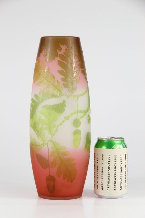 Emile Gallé - Vaas - Glas, Antiek en Kunst, Antiek | Glaswerk en Kristal