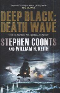 Deep black: Death wave by Stephen Coonts (Hardback), Livres, Livres Autre, Envoi