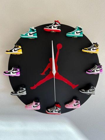 Horloge murale - Nike Jordan Publicitário Vintage -
