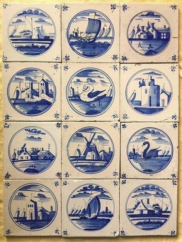 Tegel (12) - water-land-schapjes - Tjallingii Harlingen - ca