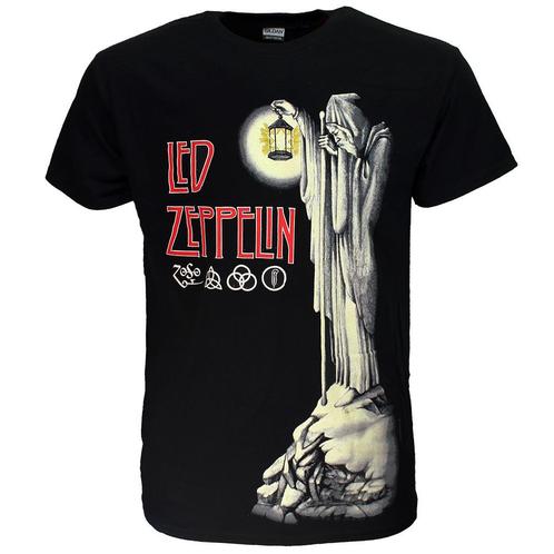 Led Zeppelin Hermit T-Shirt - Officiële Merchandise, Kleding | Heren, T-shirts