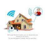 Y7 Deurbel met Camera en WiFi - Intercom Draadloze Smart, Huis en Inrichting, Deurbellen, Nieuw, Verzenden