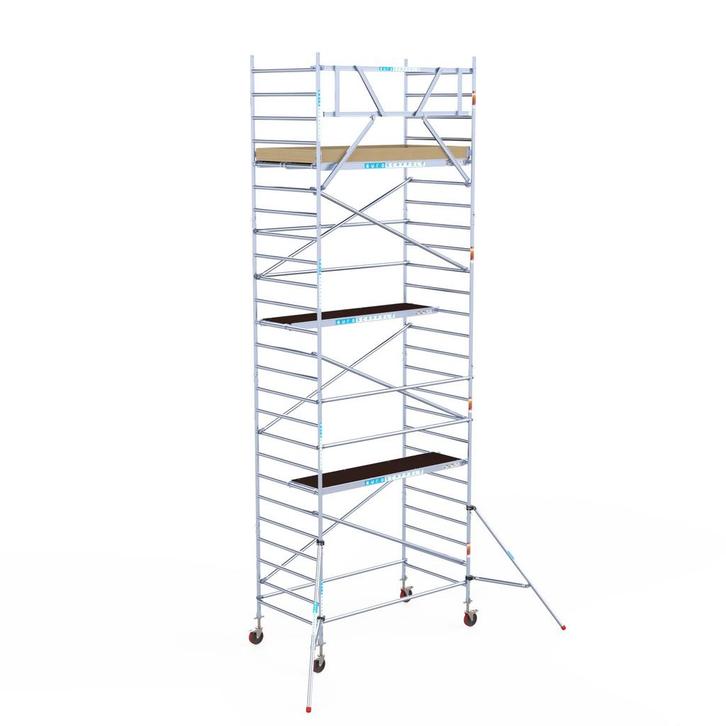 Basic rolsteiger 135 x 8,2m werkhoogte, Doe-het-zelf en Bouw, Steigers, Rolsteiger of Kamersteiger, Nieuw, 5 meter of hoger, Verzenden