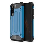 Huawei P30 Armor Case - Silicone TPU Hoesje Cover Cas Blauw, Verzenden