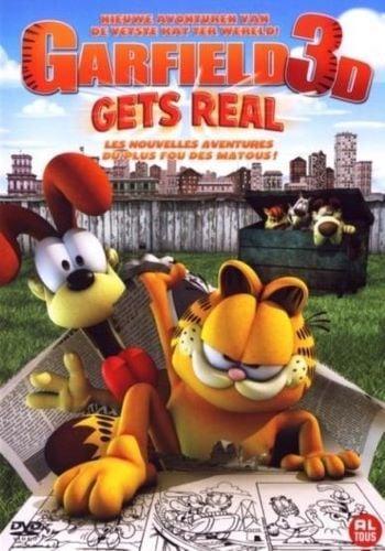 Garfield 3D Gets Real - DVD (Films (Geen Games)), Cd's en Dvd's, Dvd's | Overige Dvd's, Zo goed als nieuw, Ophalen of Verzenden