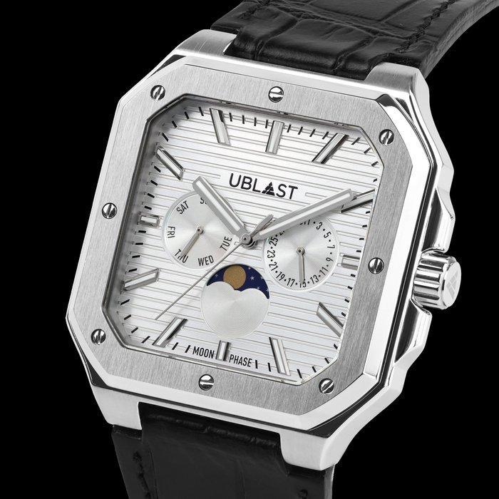 Ublast - Square - Moonphase Calendar - REF.UBSQML44SV - Ltd., Bijoux, Sacs & Beauté, Montres | Hommes