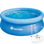 tectake Zwembad rond met filterpomp Ø 300 x 76 cm - blauw, Tuin en Terras, Zwembaden, Verzenden, Nieuw