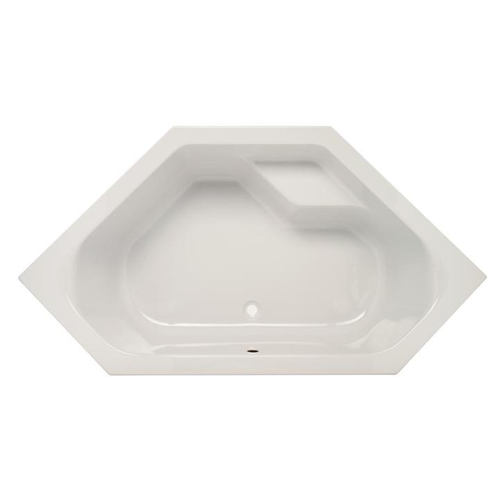 Hoekbad Sanindusa Rimini 145x145 cm Acryl Wit, Doe-het-zelf en Bouw, Sanitair, Bad, Nieuw, Ophalen of Verzenden