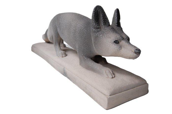 Vinsare Sèvres - sculptuur, Art Deco poolvos - 24 cm -, Antiek en Kunst, Kunst | Designobjecten