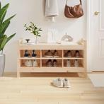 vidaXL Halbankje 110x40x60 cm massief grenenhout, Verzenden, Nieuw