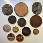 Europa. Lotto 12 Medaglie artistiche e commemorative – XX, Postzegels en Munten