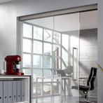 Schuifrail B slide 80 plafondmontage - RVS-Enkele schuifrail, Doe-het-zelf en Bouw, Glas en Ramen, Verzenden, Nieuw