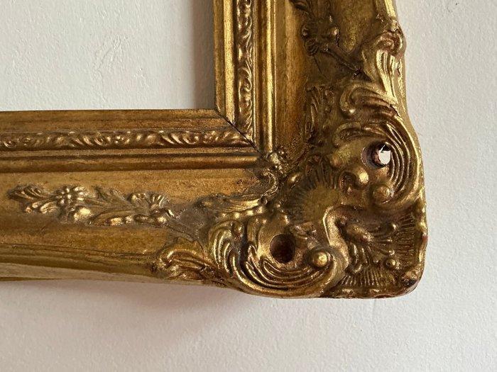 Lijst - Hout - Ornamentale Barok lijst, Antiquités & Art, Curiosités & Brocante