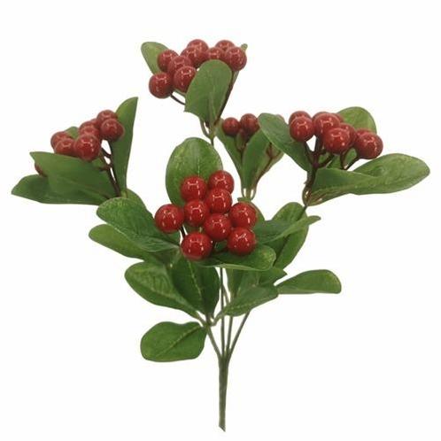 Berry bush red 32cm  rode bessen kunst bessentak, Maison & Meubles, Accessoires pour la Maison | Plantes & Fleurs artificielles