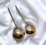 Imperial Russian Set of 2 Silver Large Spoons d. 1885