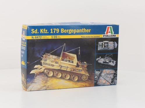 Schaal 1:35 Italeri 6472 Sd. Kfz. 170 Bergepanther #4170, Hobby en Vrije tijd, Modelbouw | Auto's en Voertuigen, Overige typen