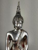 Statue, Thais Boeddhabeeld “Tak Bat” - met bedelnap - 30 cm