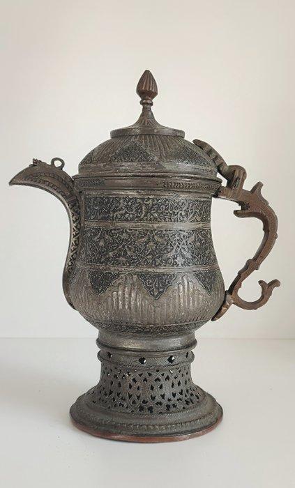Samovar Cachemire - Cuivre, Étain - Inde - XIXe siècle, Antiek en Kunst, Kunst | Niet-Westerse kunst