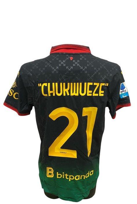 AC Milan - Italiaanse voetbal competitie - Chukwueze - 2025, Verzamelen, Overige Verzamelen