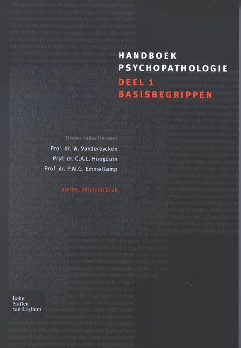 Handboek Psychopathologie 1 Basisbegrippen 9789031353095, Boeken, Wetenschap, Gelezen, Verzenden