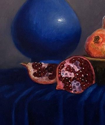 Sadyk Murzakhanov (1988) - Pomegranates and the Blue Vase