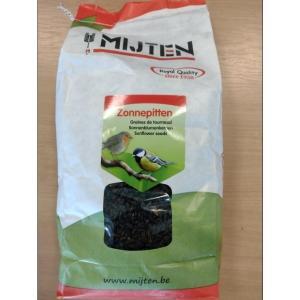 Vogelvoer 3kg zonnebloempitten zwart, Dieren en Toebehoren, Vogels | Toebehoren