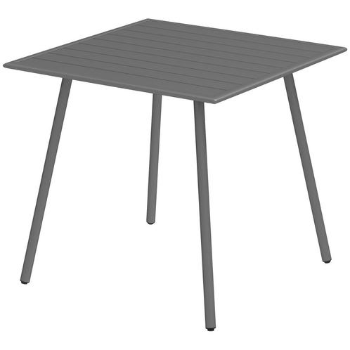 Buffettafel - Stalen frame - Weerbestendig - Grijs, Tuin en Terras, Tuinsets en Loungesets, Nieuw, Ophalen of Verzenden