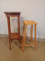 Plantentafel - Eik, Beuken - Twee vintage plantentafeltjes.