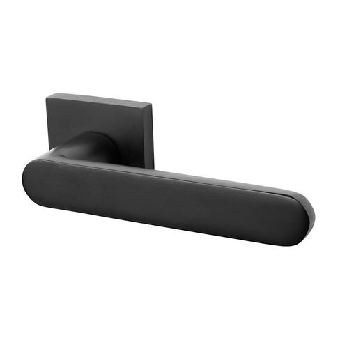 Deurklink Linee mat zwart, Doe-het-zelf en Bouw, Hang- en Sluitwerk, Klink of Kruk, Nieuw, Overige materialen, Ophalen of Verzenden