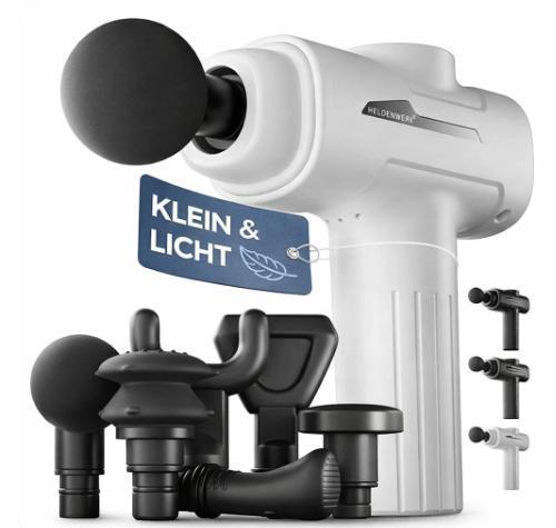 2dekans | Heldenwerk Massagepistool – 6 opzetstukken, 3200, Sport en Fitness, Massageproducten, Ophalen of Verzenden