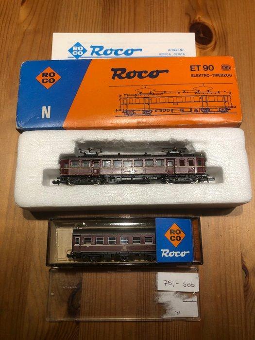 Roco N - Dieselelektrische locomotief (2) - Set van Roco ET, Hobby en Vrije tijd, Modeltreinen | N-Spoor