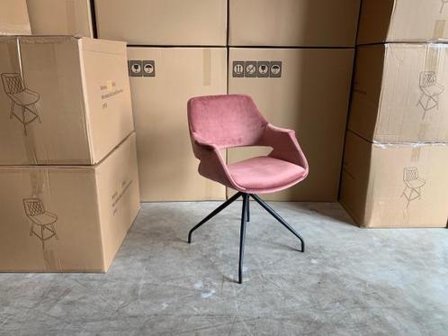 Veiling - Eetkamerstoel Kenny (set van 6) Draaibaar - Velvet, Huis en Inrichting, Stoelen