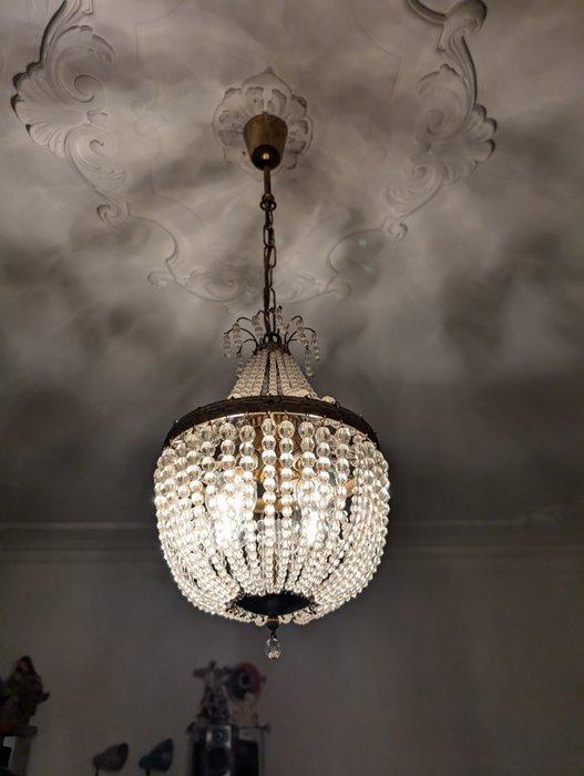 Plafondlamp - Kristal - Bohemien luchtballon, Antiquités & Art, Antiquités | Autres Antiquités